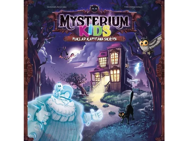 Asmodee Mysterium Kids: Poklad kapitána Skřípa