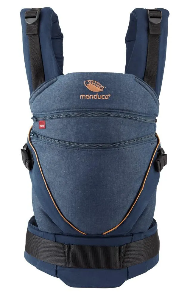 Nosítko Manduca XT Cotton DenimBlue-Toffee