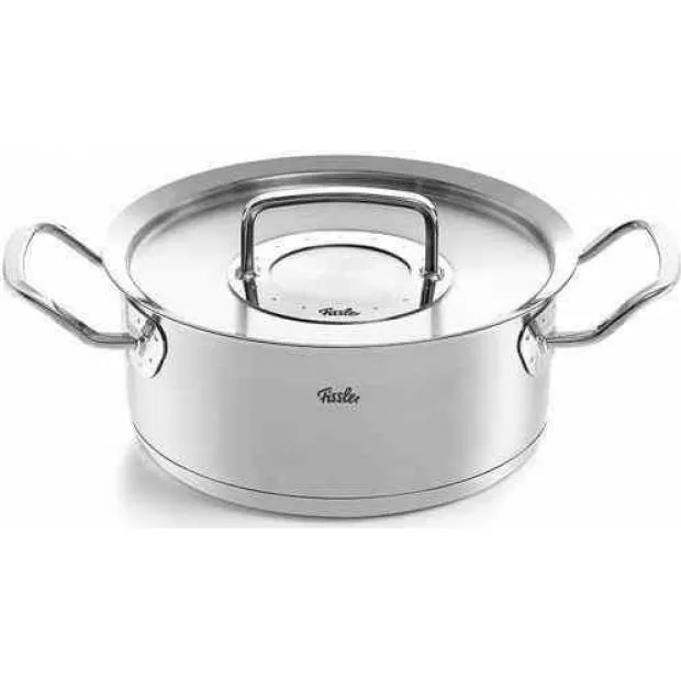 Fissler Original-Profi Collection nerezový kastról so sklenenou pokrievkou 24 cm, 4,6 l