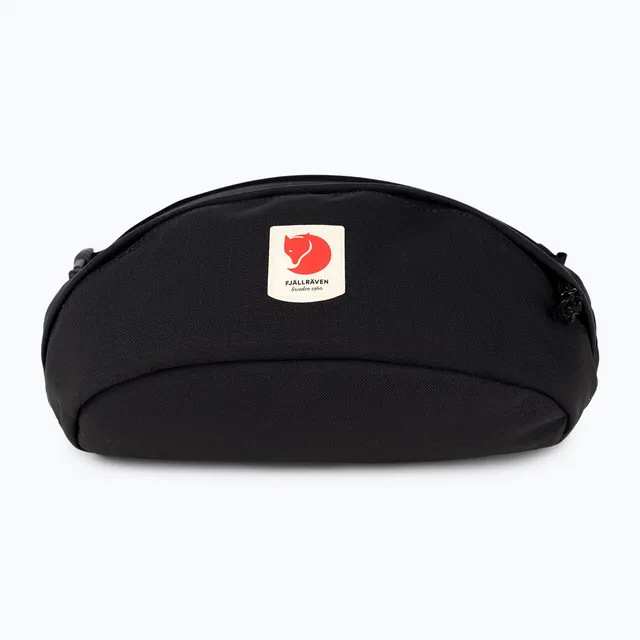 Riñonera Fjällräven Ulvö Hip Pack Medium, negra