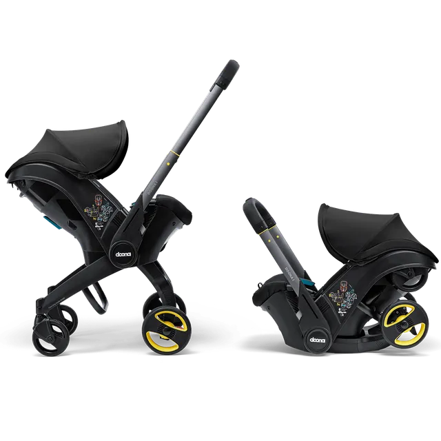 Autosedačka a kočárek Doona i - Nitro Black