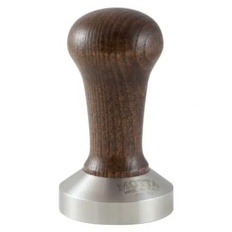 Tamper Motta 53 mm nerez dřevo