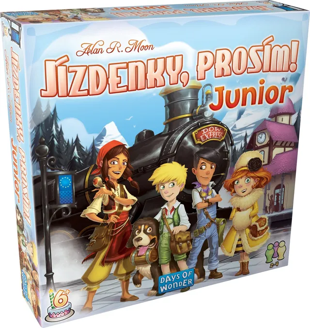Asmodee Kids Jízdenky, prosím! Junior
