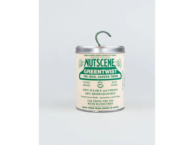 Nutscene Tin of Twine zelený