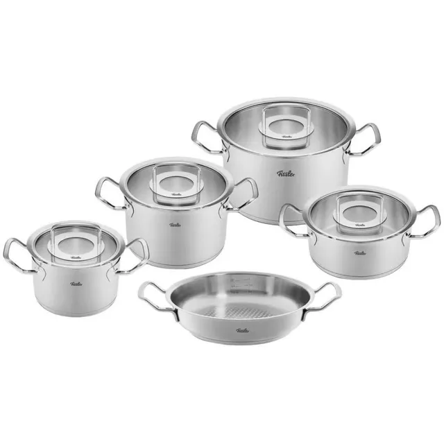 Fissler Original-Profi Collection sada nerezového riadu, 5 ks, so servírovacou panvicou