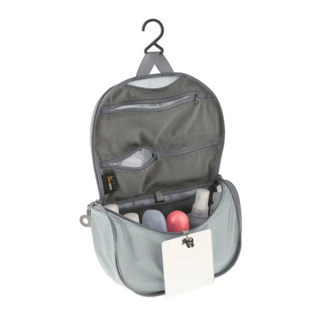 Sea to Summit Hanging Toiletry Bag S, Kulturbeutel zum Aufhängen, High Rise Grey