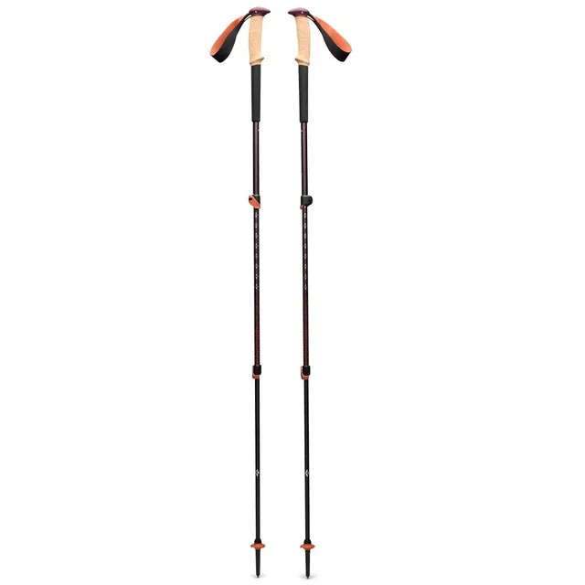 Kije trekkingowe Black Diamond Trail Cork, Fig, 100–140 cm