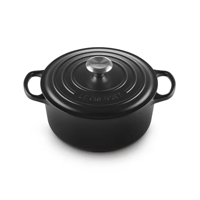 Le Creuset Signature kastrol 24 cm 4,2 l Satin Black