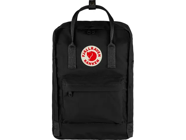Mochila Fjällräven Kånken Laptop 15", negra
