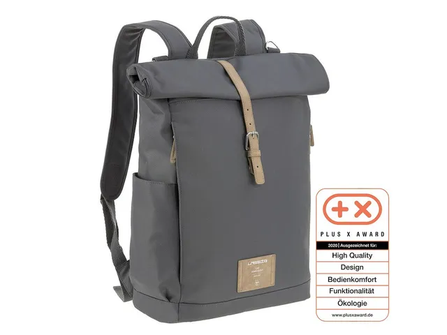 Přebalovací batoh Lässig Green Label Rolltop Backpack anthracite