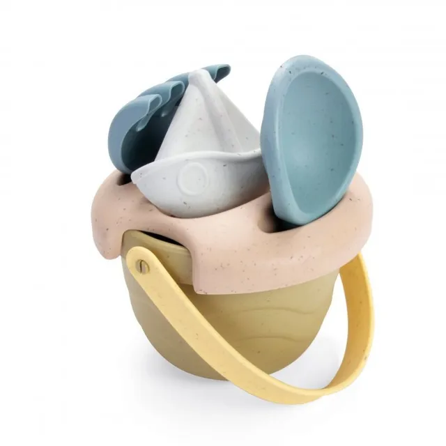 Dantoy Tiny Bio Bucket Set set de plage, 5 pièces